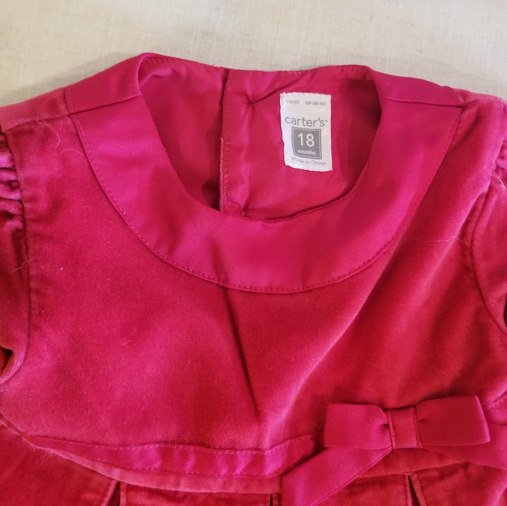 Carter's red dress - Picture 4 of 4